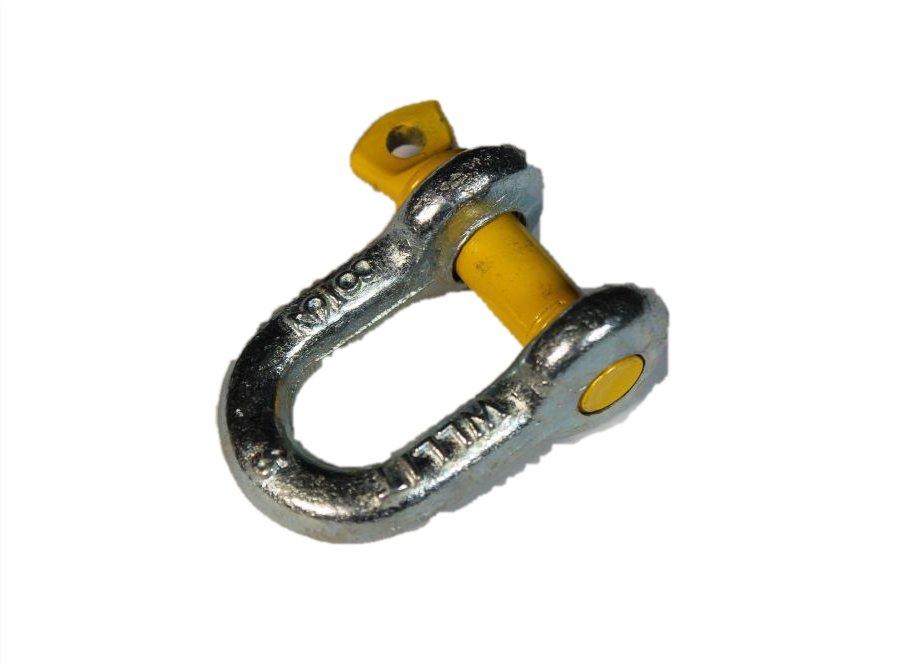 D Shackle Rated 1.0T Wll (9.5mm)