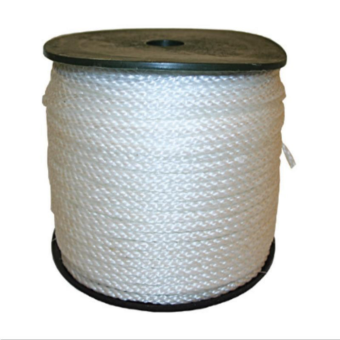 Silver Rope 6mm White Per M