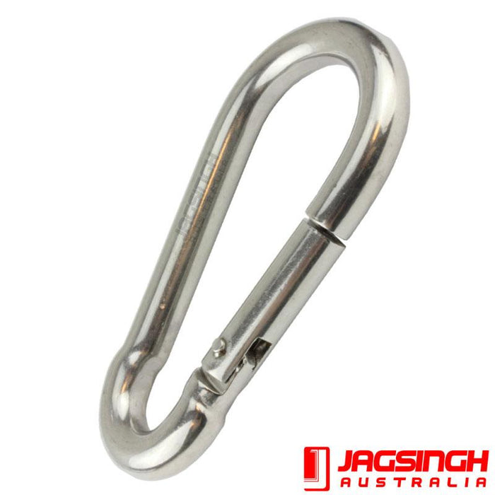 Snap Hook Stainless Steel 10mm