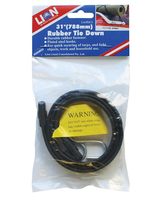 Lion Rubber Tie Down 788mm (31")