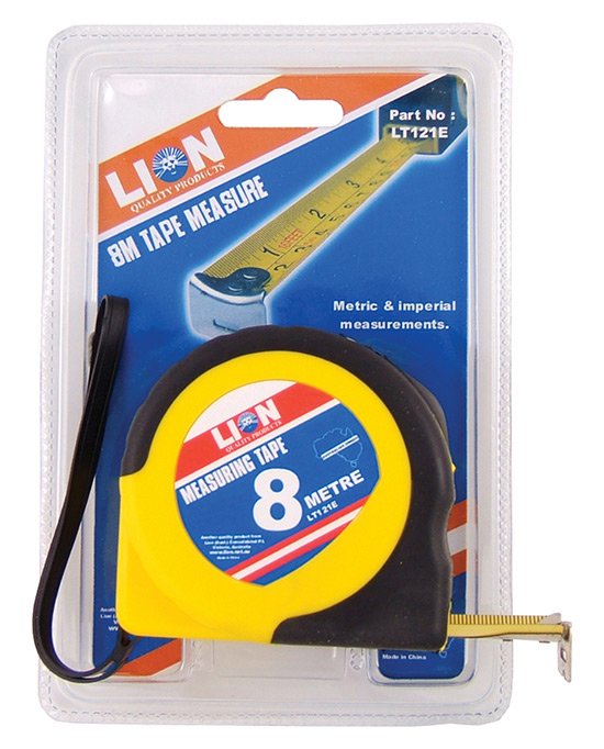 Lion Measuring Tape 8M