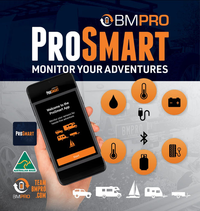 BMPRO Sensor Monitor With An App
