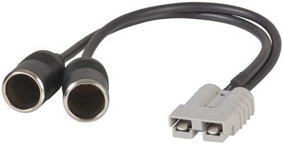anderson to cigarette socket LIXINTIAN 45A Connector to12V Female Lighter,12AWG Heavy Duty Cable, Compatible with Powerpole For Device Transfer/Connection-1.6ft/0.5m : Automotive Cable length 50A Anderson Style Plug to