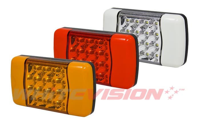 Whitevision 180 Ser 9-33V Smart Clip Rear Indicator Lamp