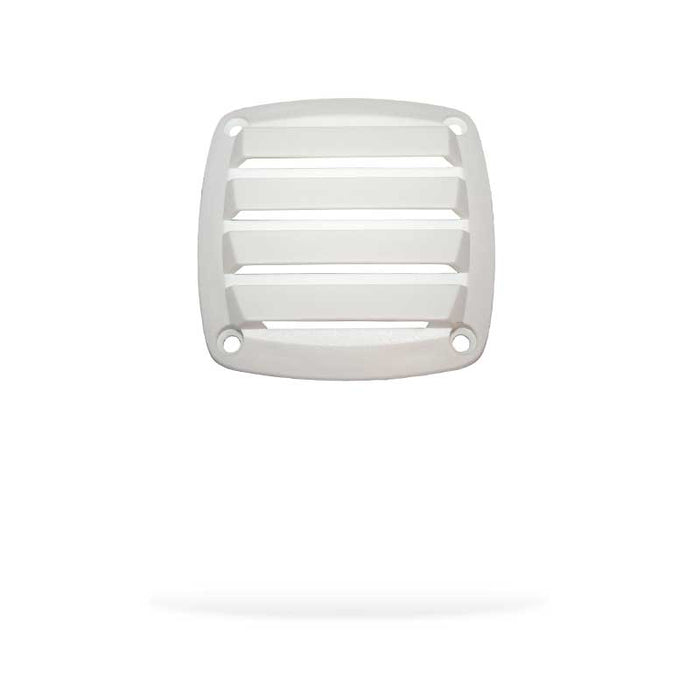 Flush Vent UV Stabilised Nylon White 86 x 86mm