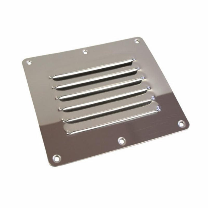 Louvered Vent Stainless Steel 127 x 115mm