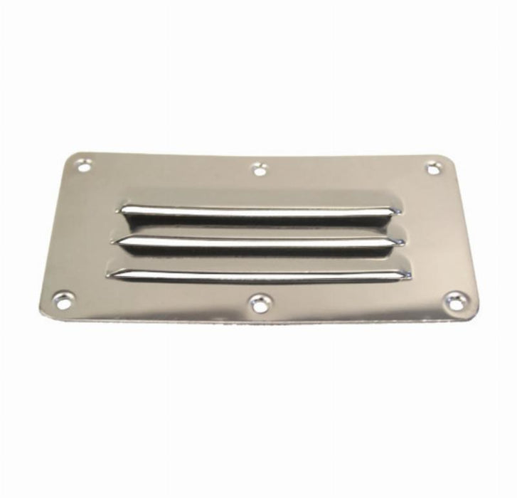 Louvered Vent Stainless Steel 127 x 65mm
