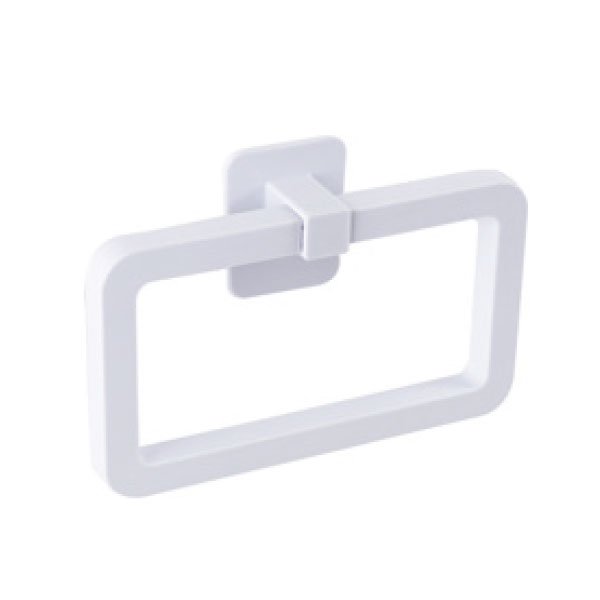 Naleon Self Adhesive Towel Ring - White