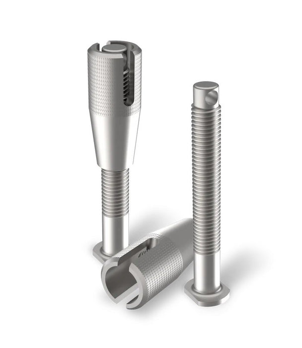 Tred 115mm Mounting Pins With Nut- Pair