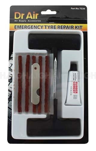 Dr Air Tubeless Tyre Repair Kit 9 Piece