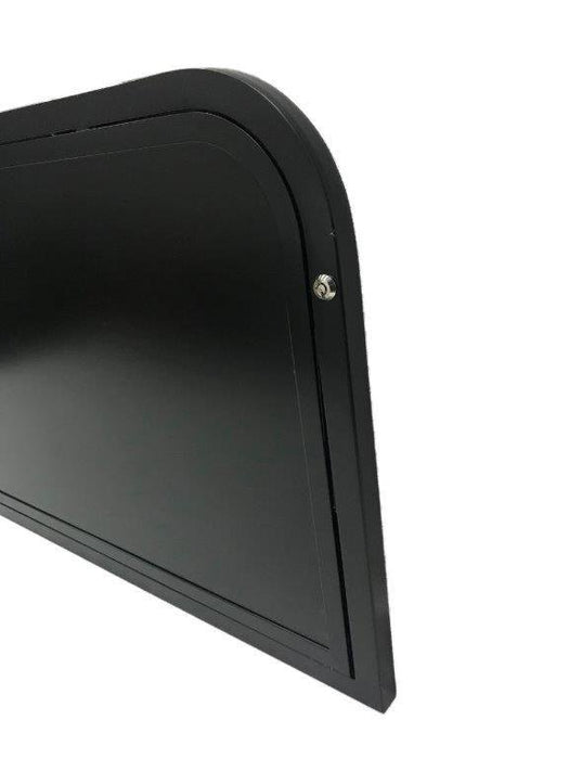 Black Picnic Table LED & USB Port 800mm