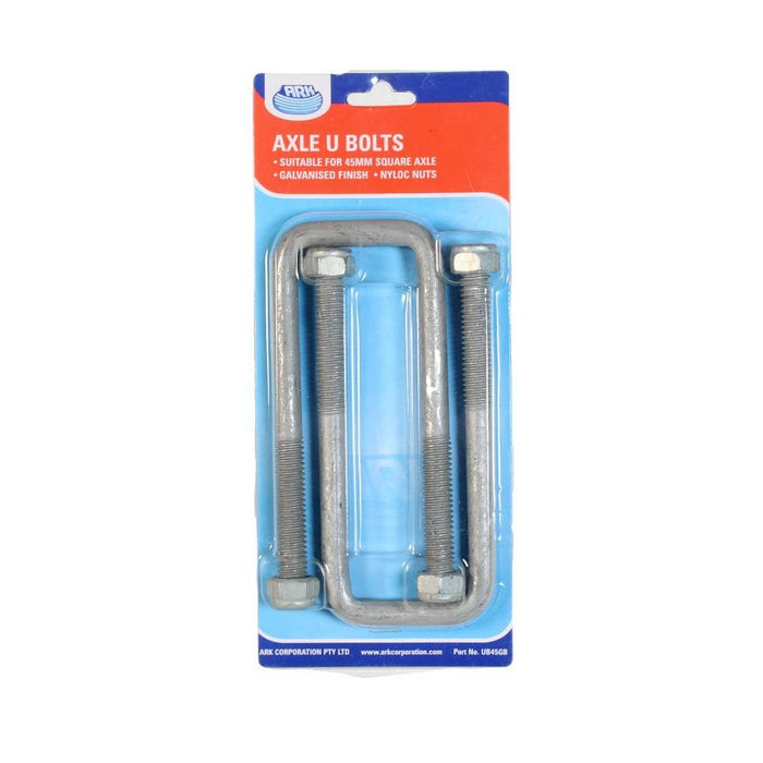 Ark Gal Square Ubolts 45 X 140mm With Nylocs