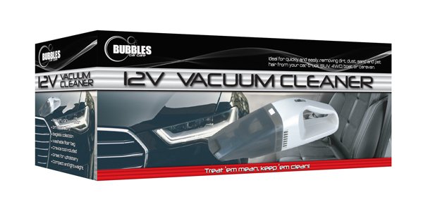 Bubbles 12V Vacuum Cleaner